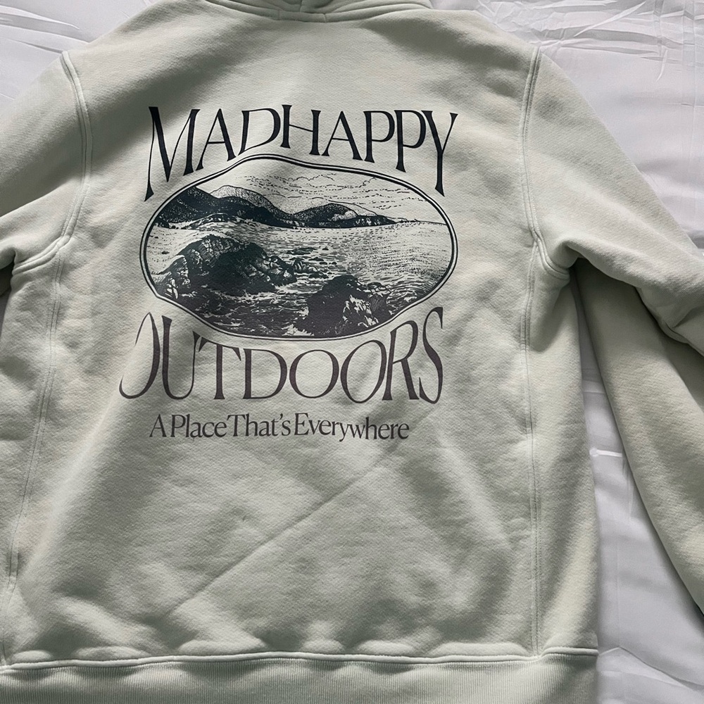 Madhappy Outdoors Sweatshirt in Soft Gray